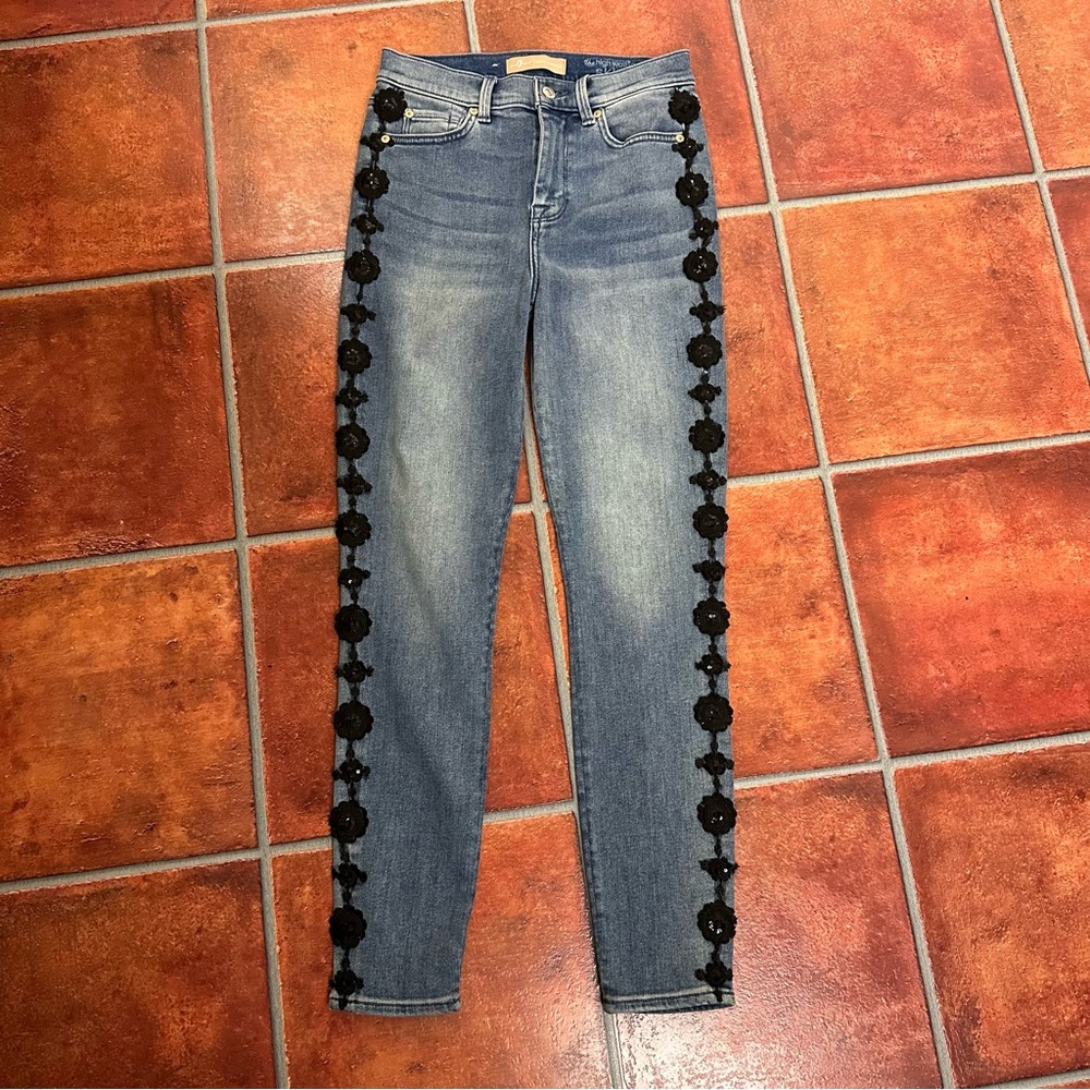 7 For All Mankind Luxe Vintage High Waist Ankle Skinny Jeans